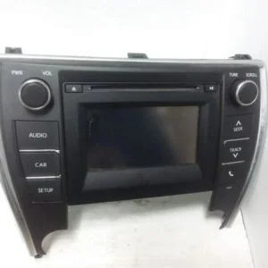 2016-2017 Toyota Camry CD Player Radio w/ Dash Display Screen 100614 OEM