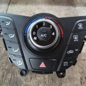 12-17 Hyundai Veloster Manual AC Heater Climate Temperature Control Dull Finish